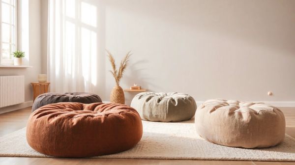 Les 10 poufs déco incontournables pour un intérieur cosy