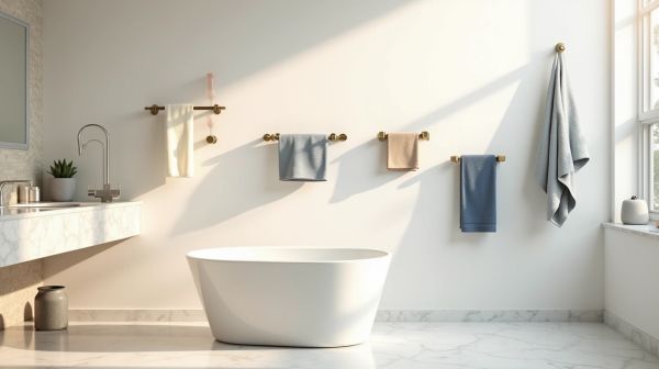 Les 5 porte serviettes incontournables pour sublimer votre salle de bain
